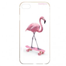 Capa para iPhone 6 Plus Case2you - Flamingo Skatista